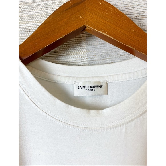 Saint Laurent Paris YSL Jeweled Fang T-shirt - Picture 3 of 5